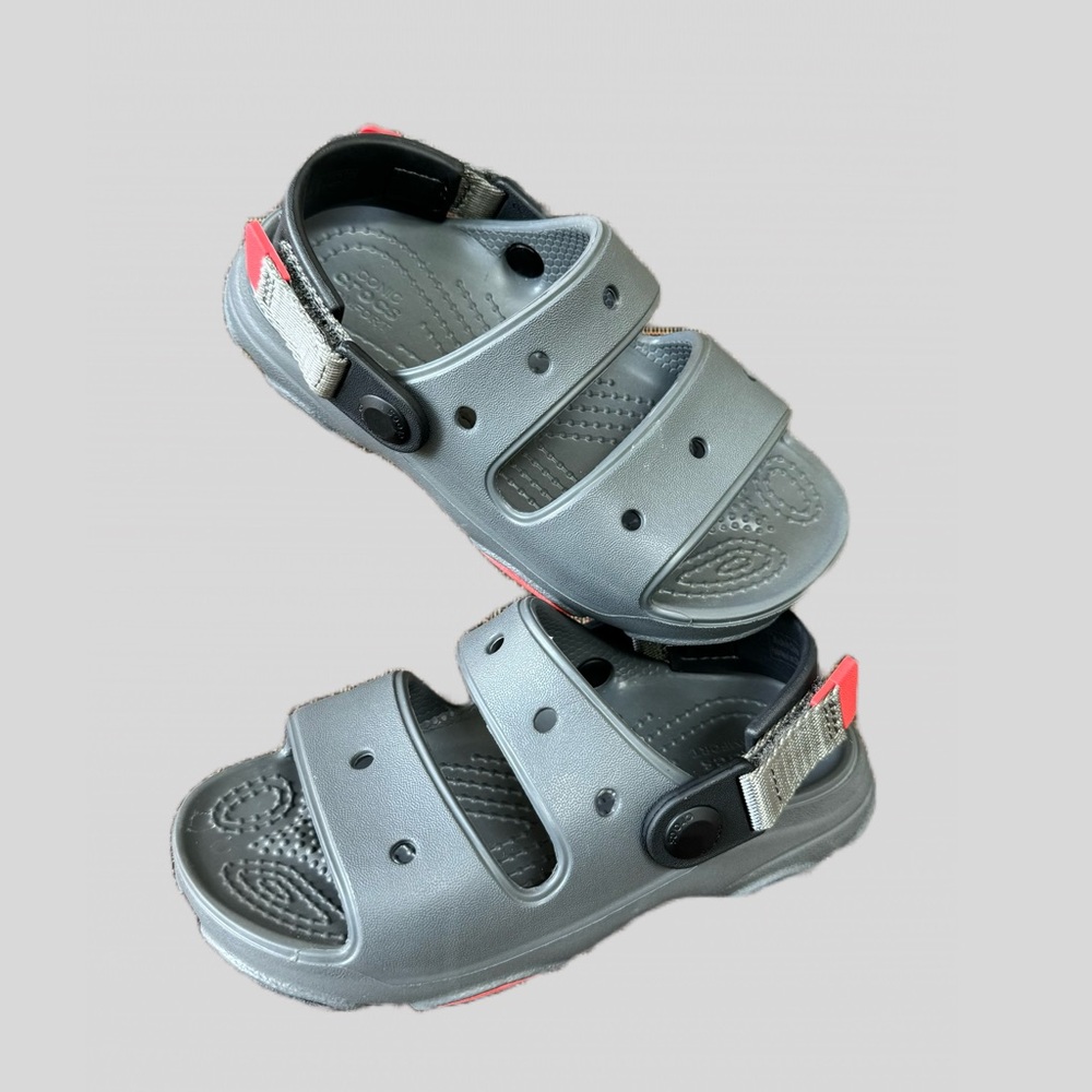 Crocs Classic All-Terrain Kids Lifestyle Sandals Grey